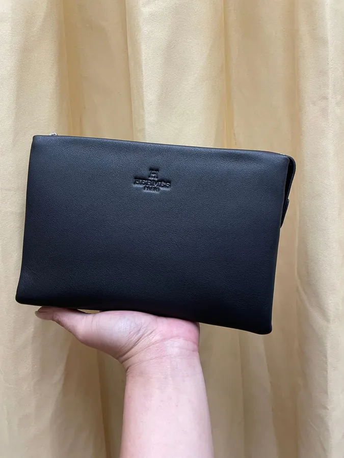 H House Latest Handbag Italian Grained Calfskin, Subtle Luxury