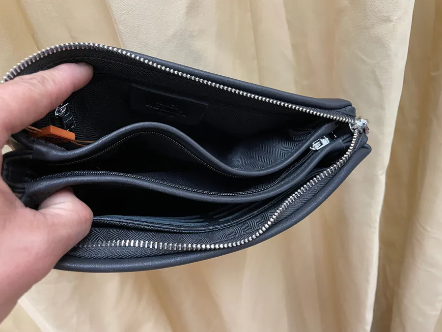 H House Latest Handbag Italian Grained Calfskin, Subtle Luxury