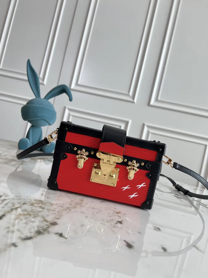 Petite Malle Handbag Classic Monogram Canvas