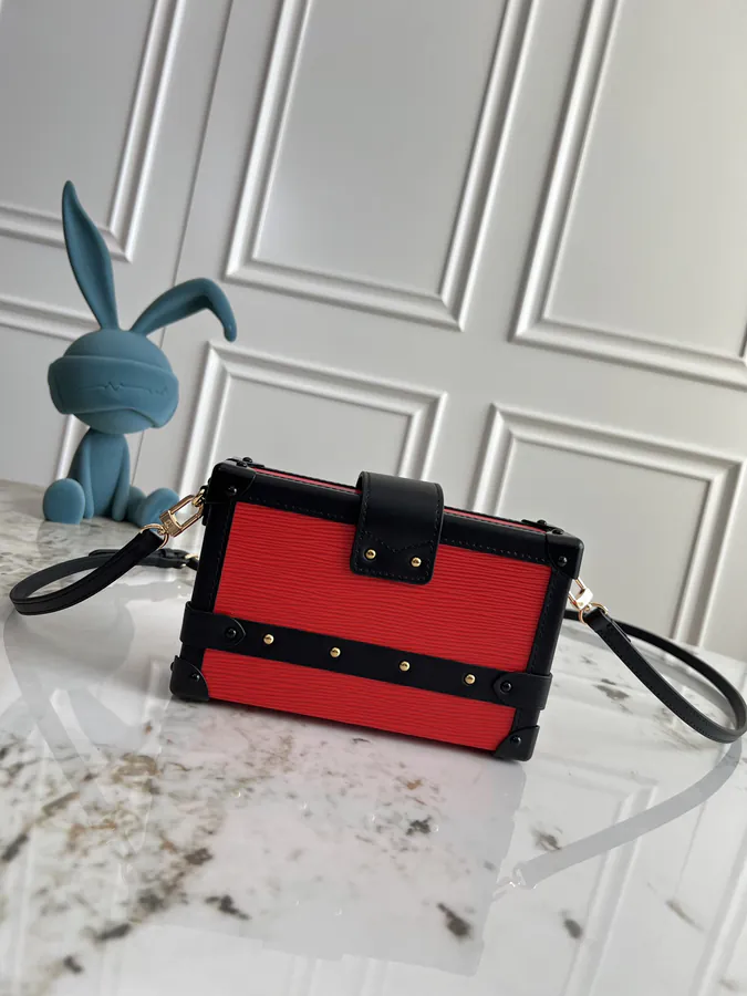 Petite Malle Handbag Classic Monogram Canvas