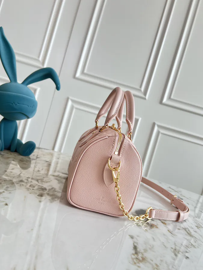 LV Speedy Bandoulière 20 in Monogram Empreinte Leather