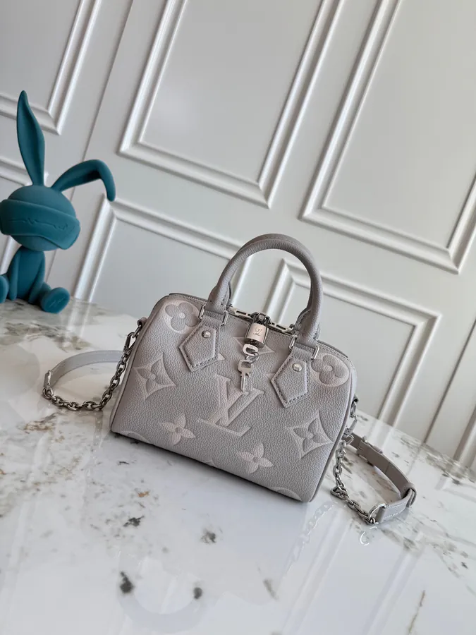 LV Speedy Bandoulière 20 in Monogram Empreinte Leather