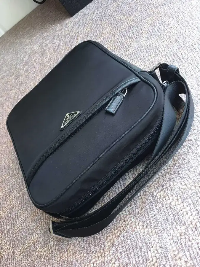 P Family New Men's Bag, 2VQ002 Black