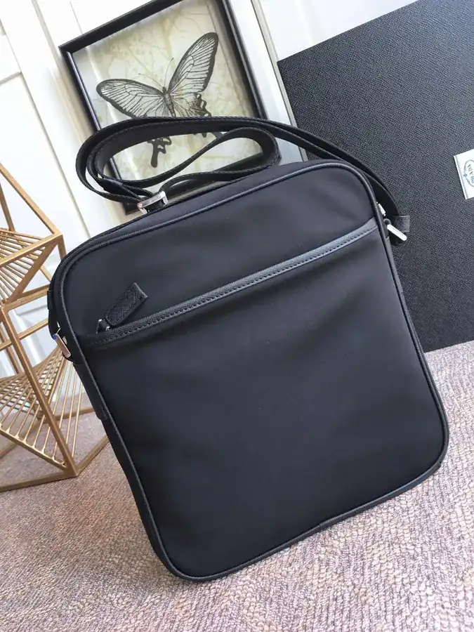 P Family New Men's Bag, 2VQ002 Black