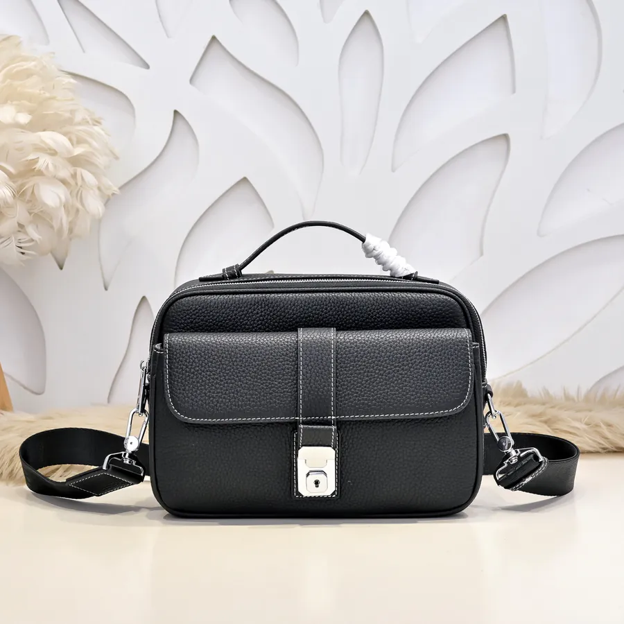 Hermes Men's Crossbody Bag Premium Calfskin, Comfortable Fit