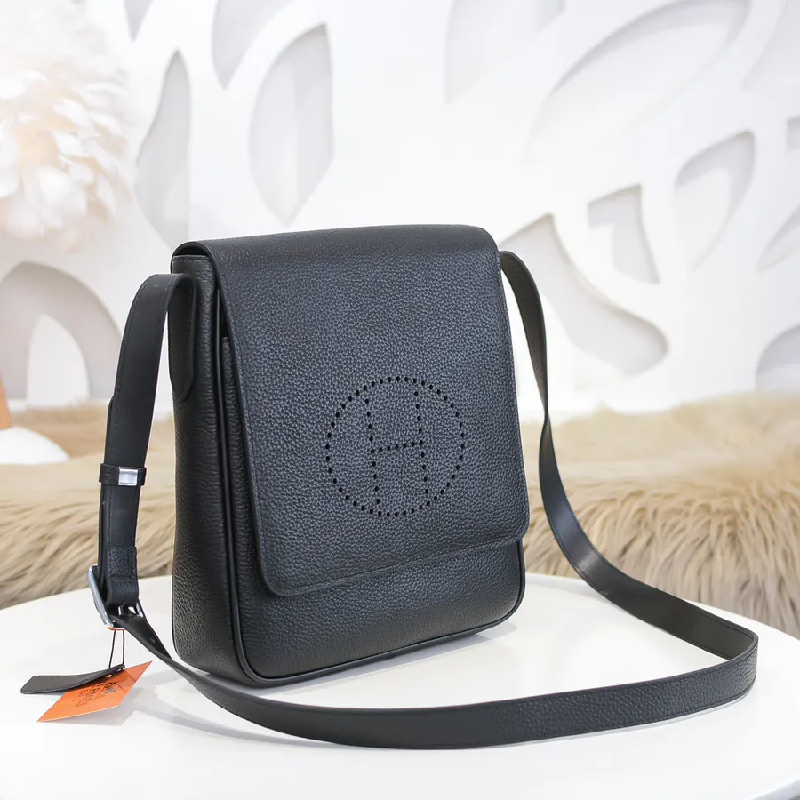 Hermes New Mens Crossbody Bag with Premium Calfskin