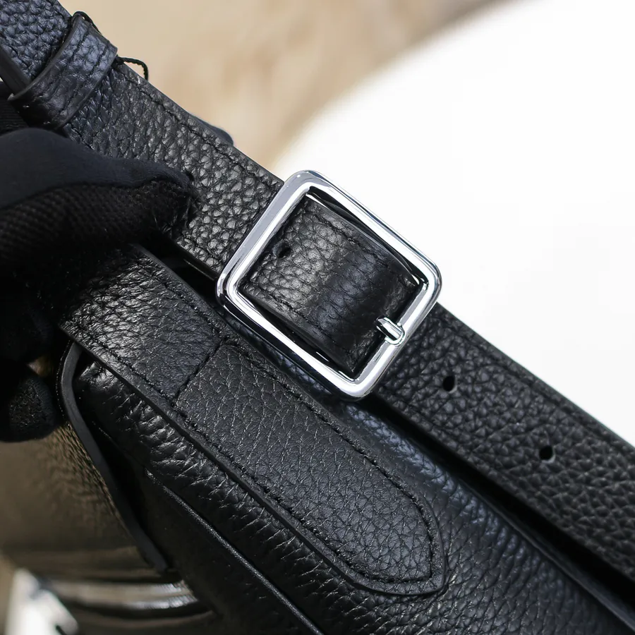 Hermes New Mens Crossbody Bag with Premium Calfskin