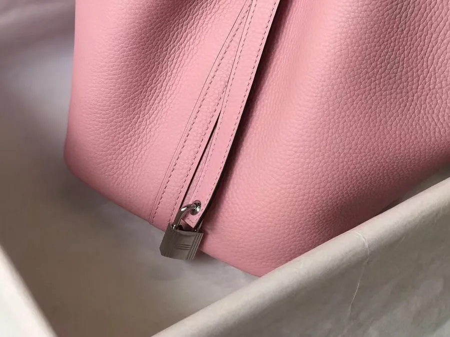 Hermes Picotin Lock in Grained Calfskin, Mini and Medium Sizes