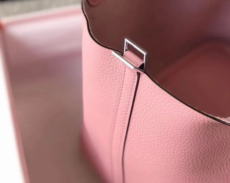 Hermes Picotin Lock in Grained Calfskin, Mini and Medium Sizes