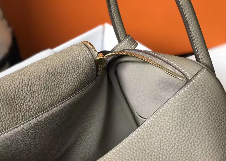 Hermès Lindy in Genuine Calfskin