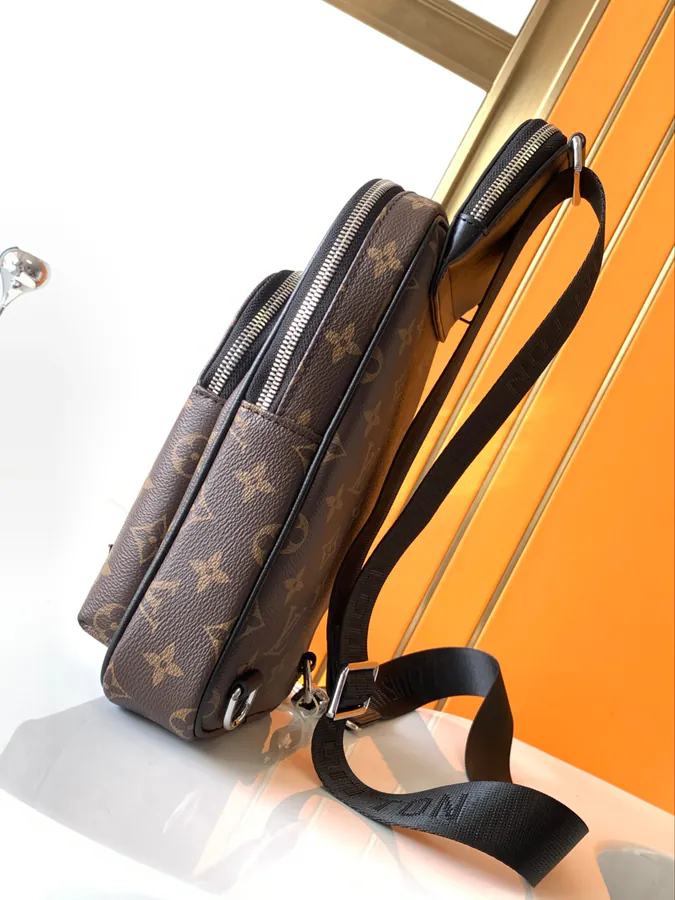 Avenue Shoulder Bag with Damier Infini Classic Monogram