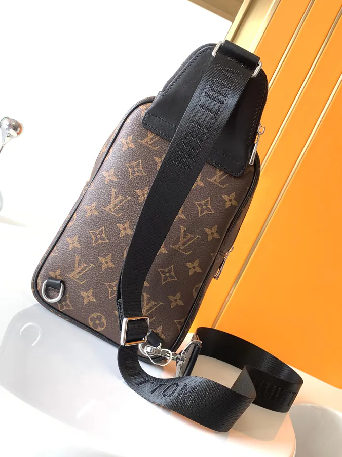 Avenue Shoulder Bag with Damier Infini Classic Monogram
