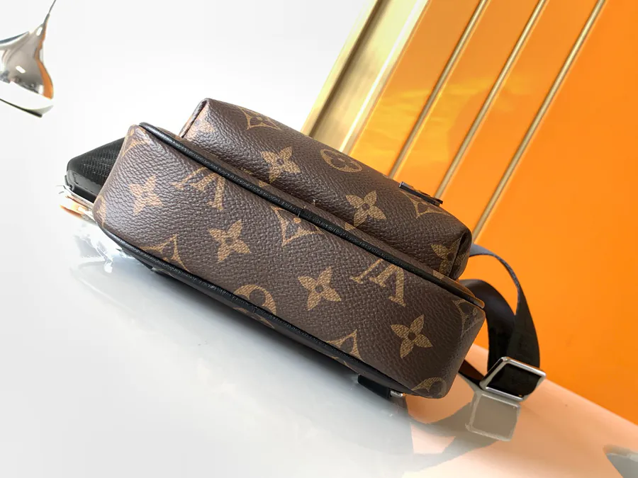 Avenue Shoulder Bag with Damier Infini Classic Monogram