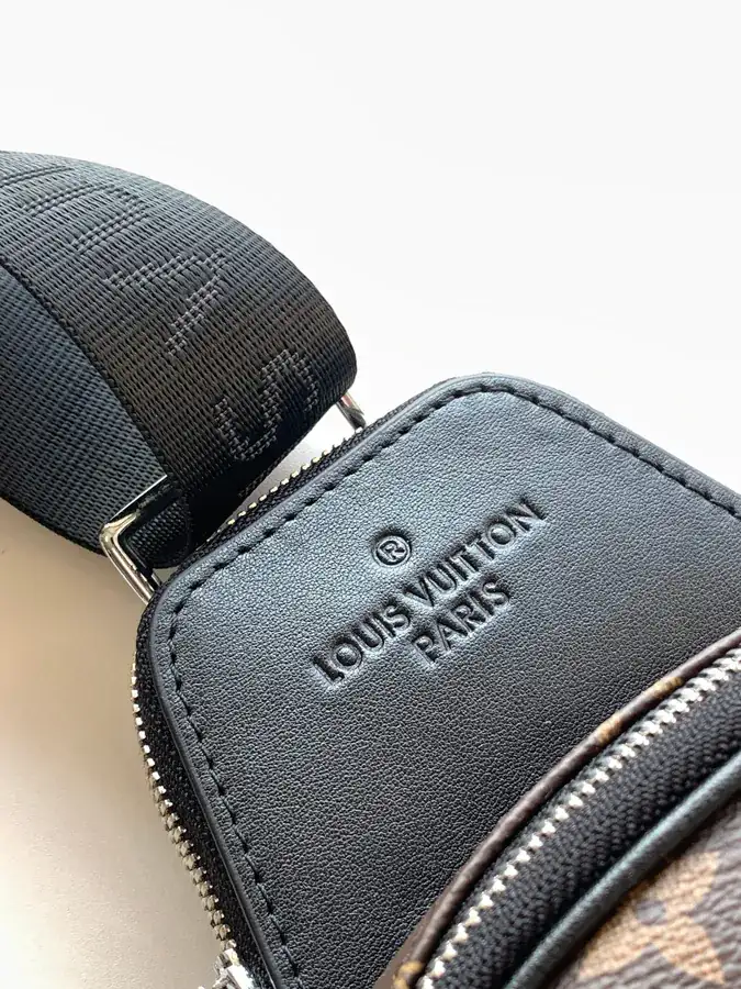 Avenue Shoulder Bag with Damier Infini Classic Monogram
