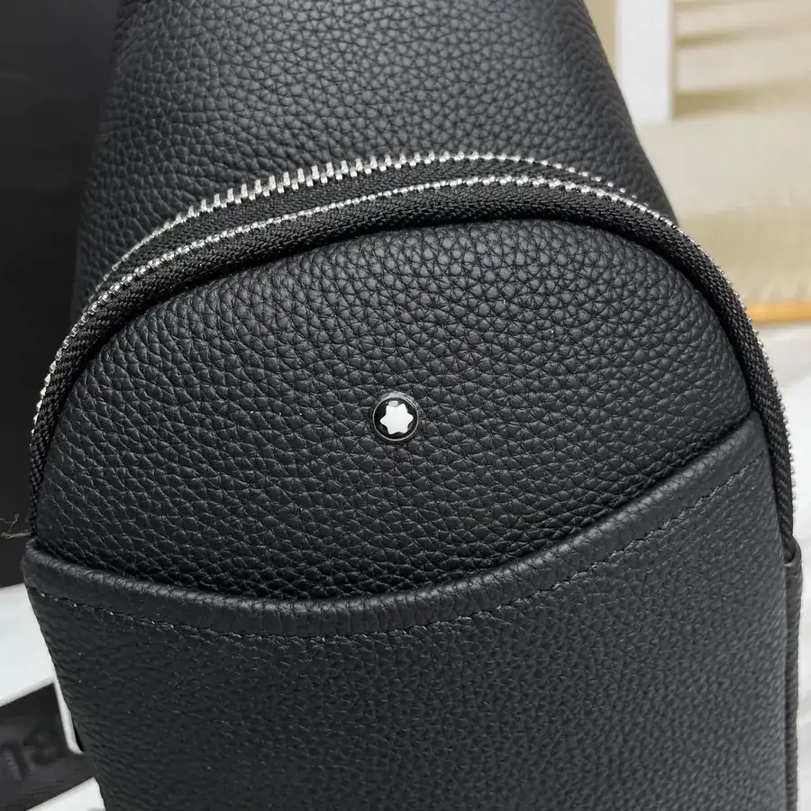 Mondaine Grained Calfskin Crossbody Bag