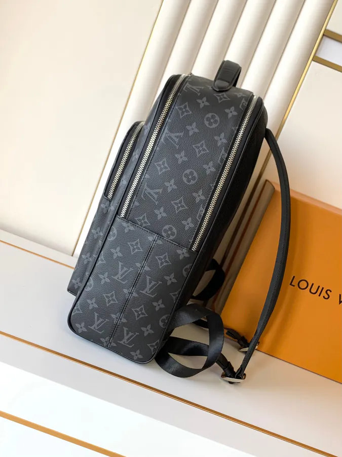 Avenue Damier Infinity Classic Monogram Black Calfskin Backpack