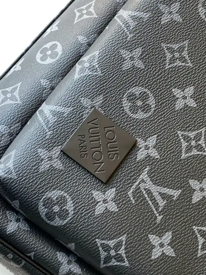 Avenue Damier Infinity Classic Monogram Black Calfskin Backpack