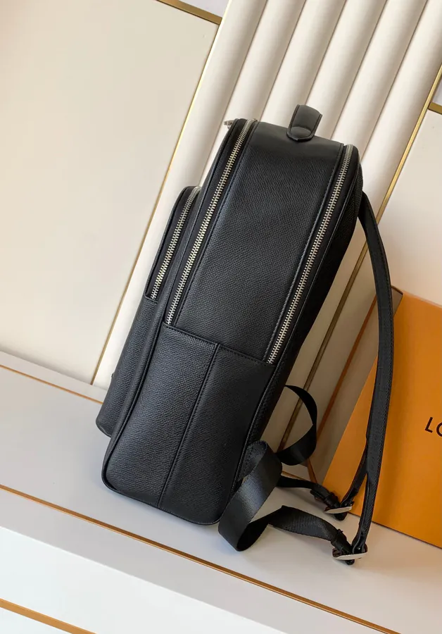 Avenue Damier Infinity Shoulder Bag Grained Calfskin