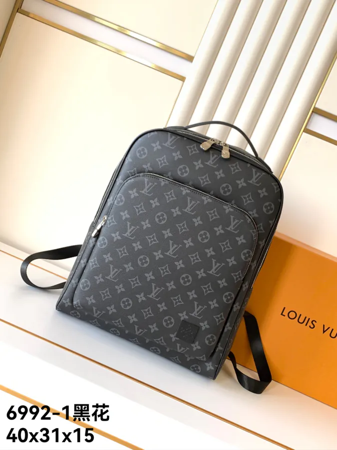 Avenue Damier Infinity Classic Black Flower Shoulder Bag