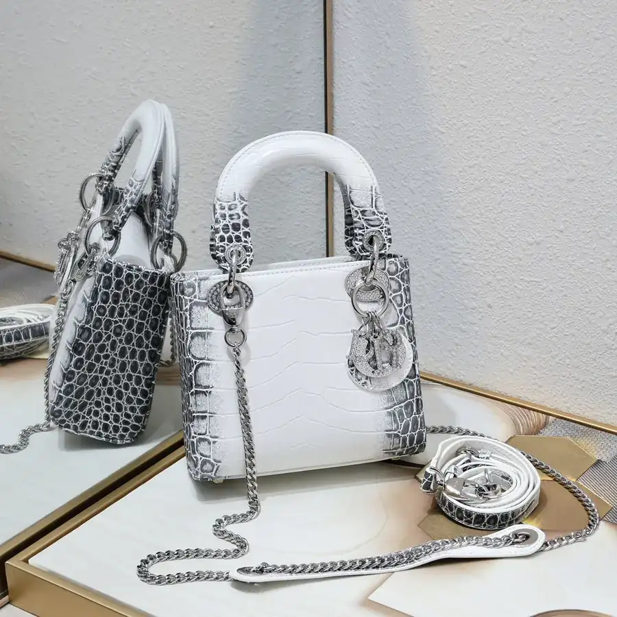 Mini Lady Classic Diamond Trimmed Clutch Elegant and Timeless