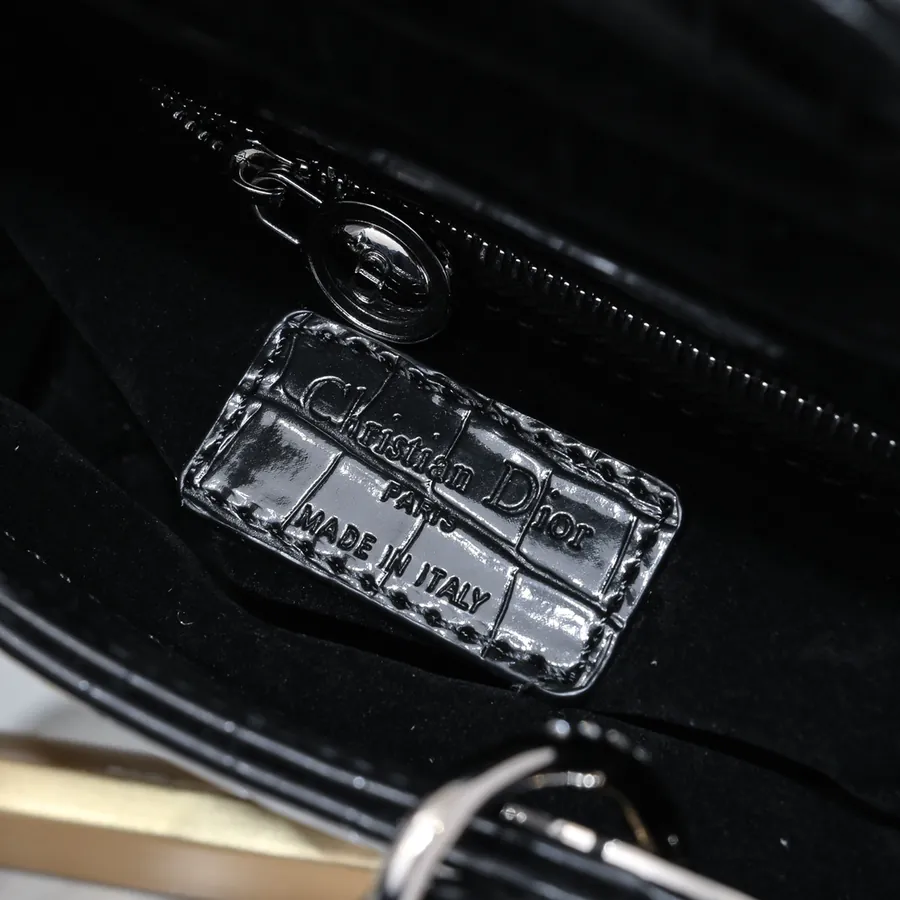 Mini Lady Classic Diamond 3 Compartment Wallet