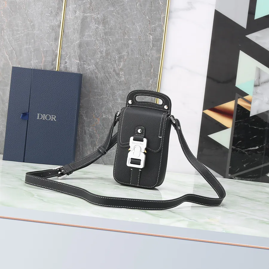 Imported Calfskin and Embroidered Satchel Bag
