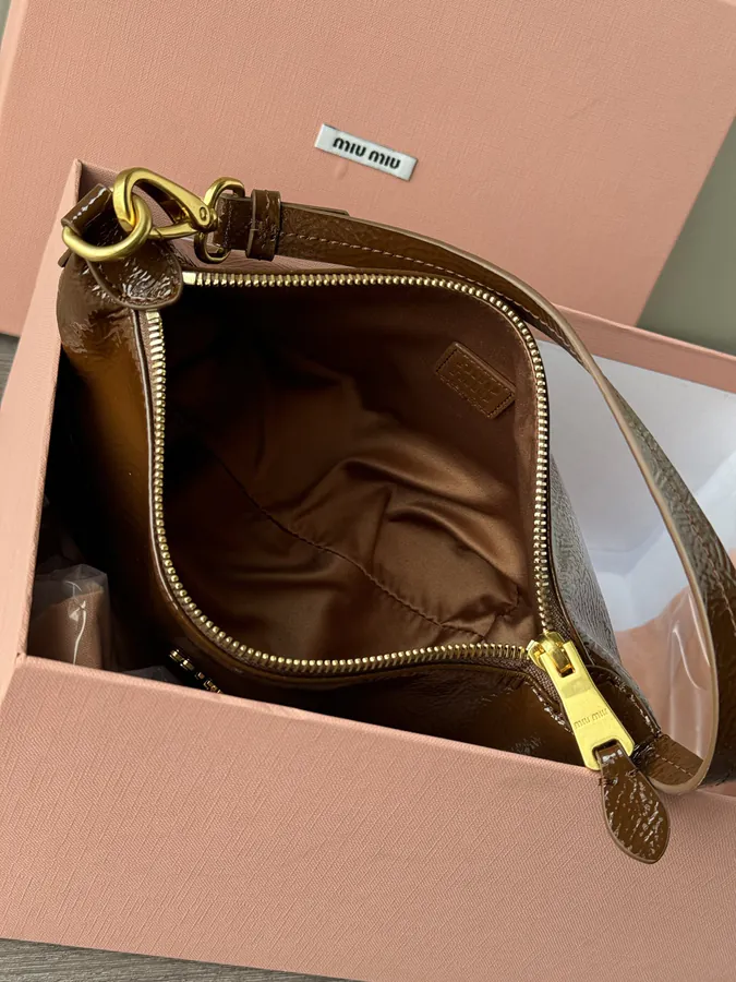 Miu Miu Lunch Box Bag with Original Hardware and Packaging