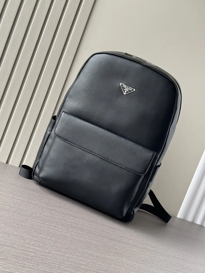 Prada Premium Double Shoulder Bag 7039 Size, Black