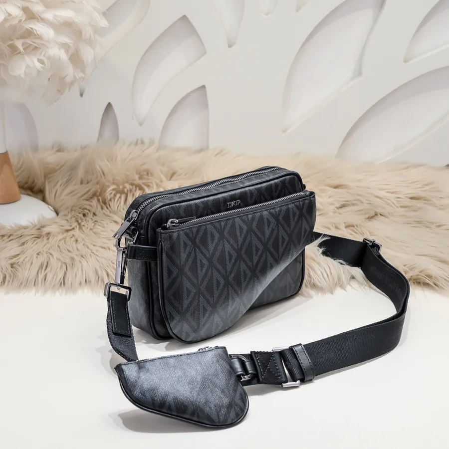Dior New Saddle Crossbody Bag 3 in 1 Style