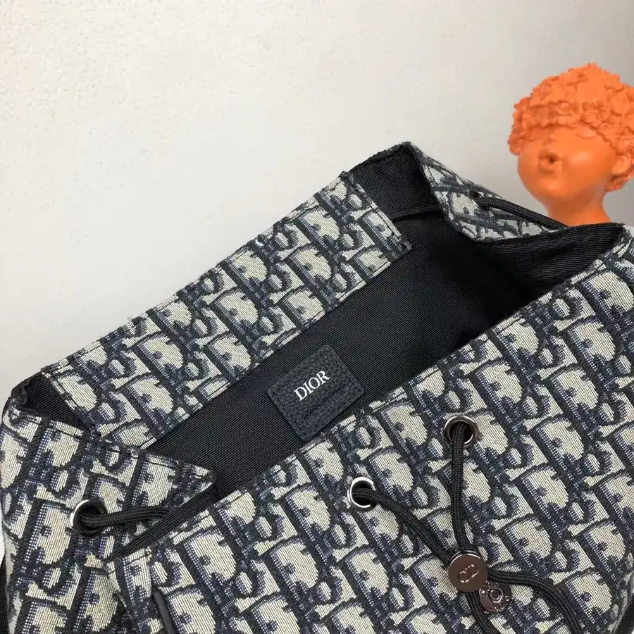 Dior Saddle Bag Grained Calfskin & Dior Oblique Print