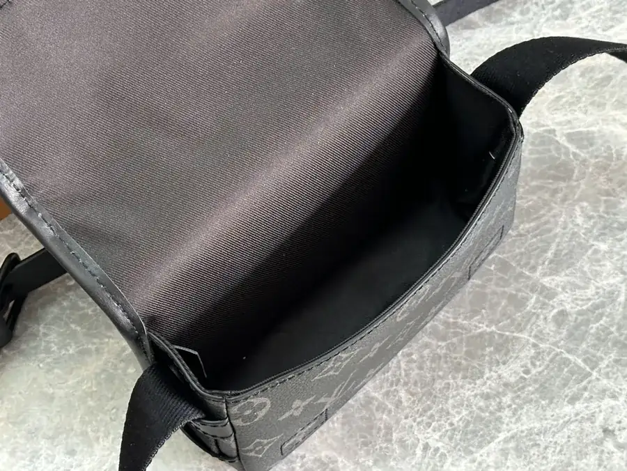 Bosphore Mini Bag Premium Original Black Flower Men's Handbag