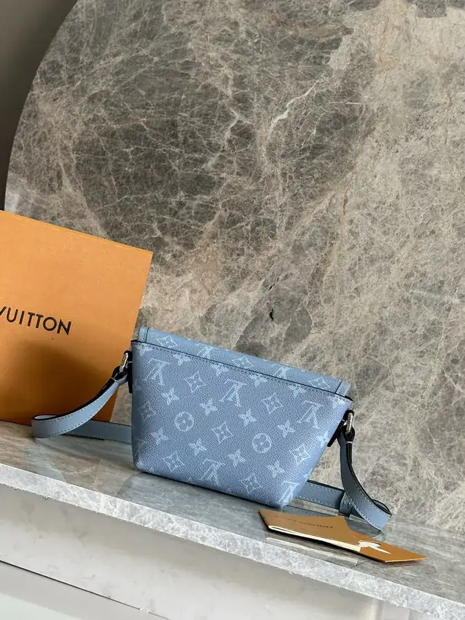 Pulse Mini Tote in Monogram Canvas and Taïga Leather