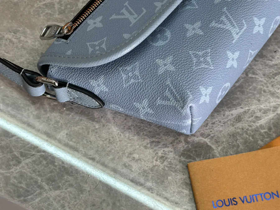 Pulse Mini Tote in Monogram Canvas and Taïga Leather