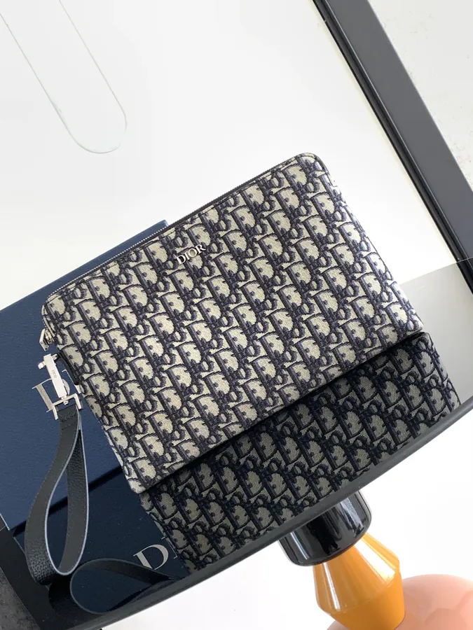 Dior Bucket Bag with Monogram Design