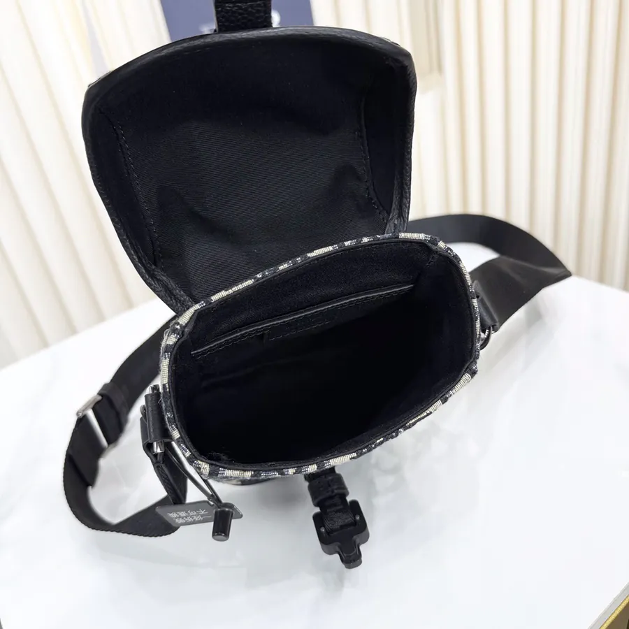 Hit The Road Mini Vertical Briefcase in Grained Calfskin