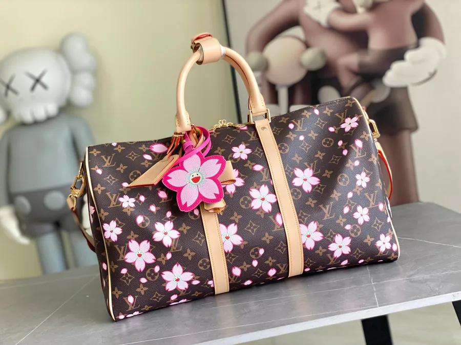 Everyday LV Keepall Bandoulière 45 Travel Bag