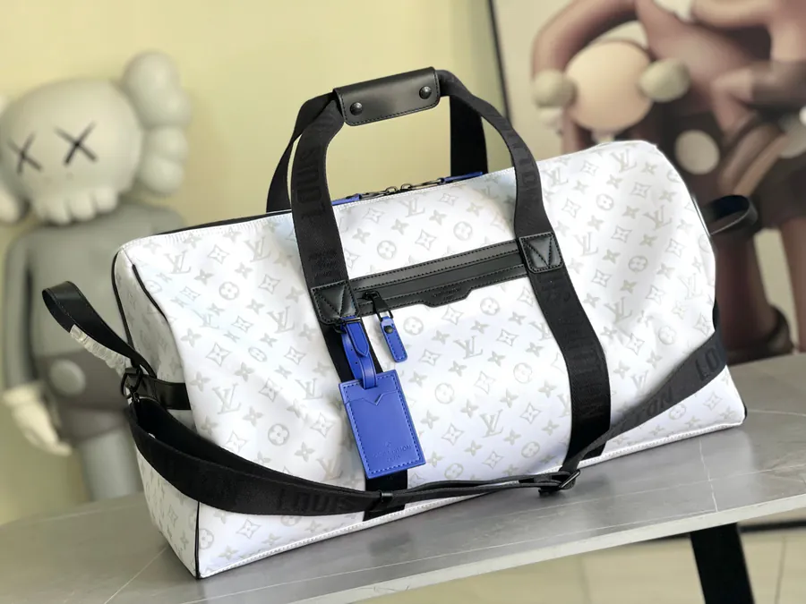 Virgil Abloh Basketball Keepall 55 Travel Bag
