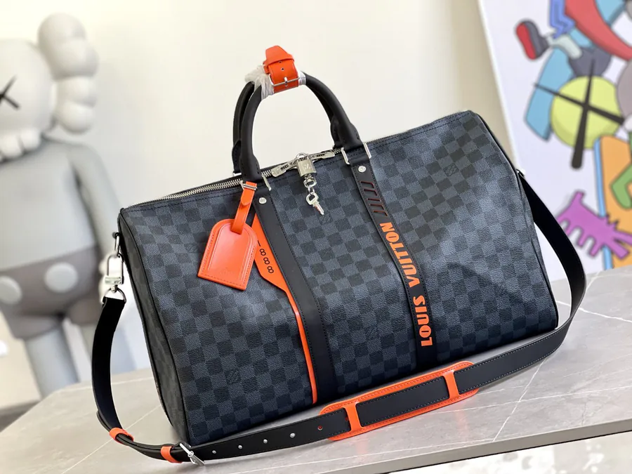 Top Original New Arrival Keepall Travel Bag with Damier Cobalt Canvas