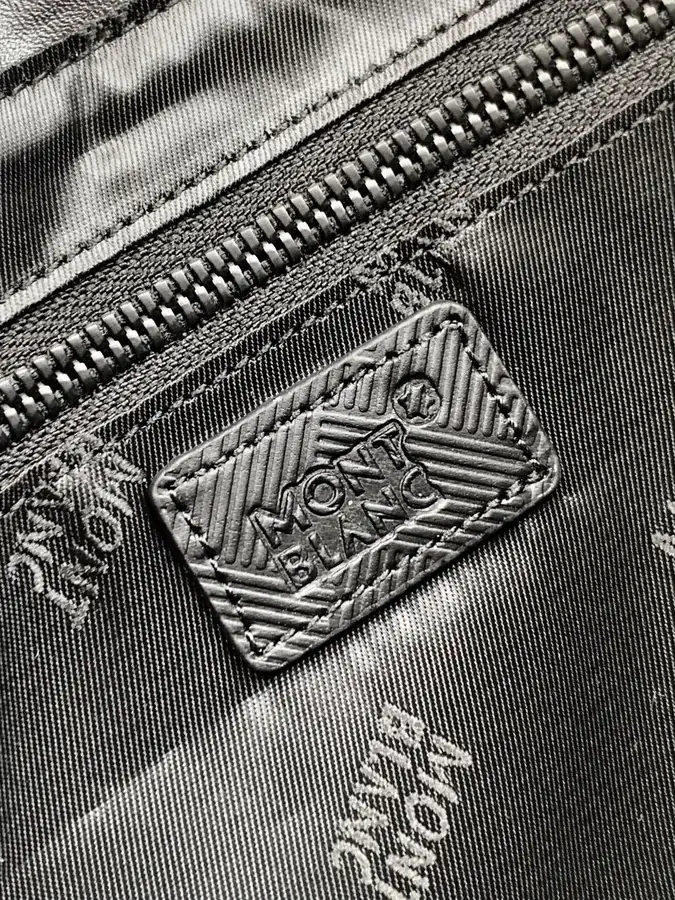 Mondrian New Crossbody Bag in Black Grained Calfskin