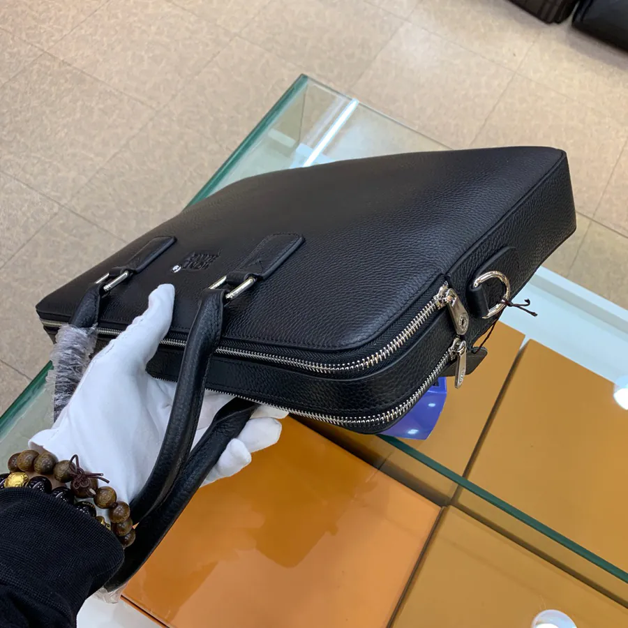 2019 Montblanc Italian Grained Calfskin Briefcase