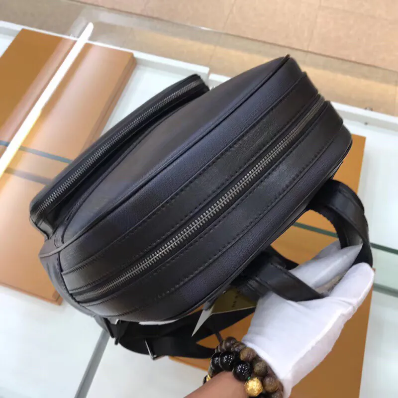 BURBERRY Navy Blue Double Shoulder Bag