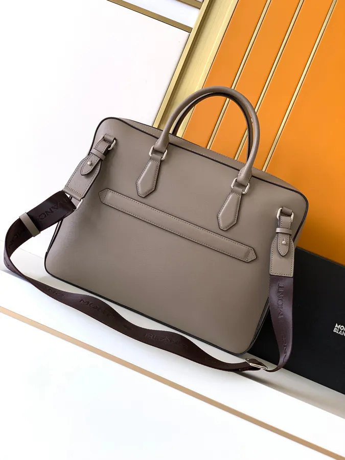 Montblanc Classic Craft Series Briefcase in Khaki