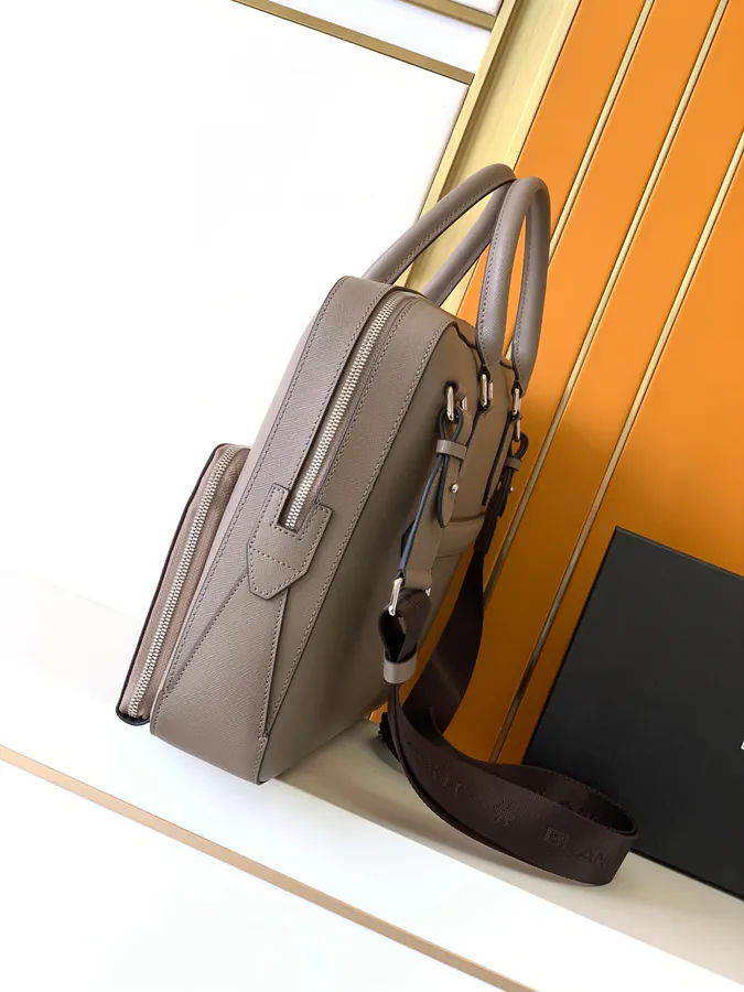 Montblanc Classic Craft Series Briefcase in Khaki