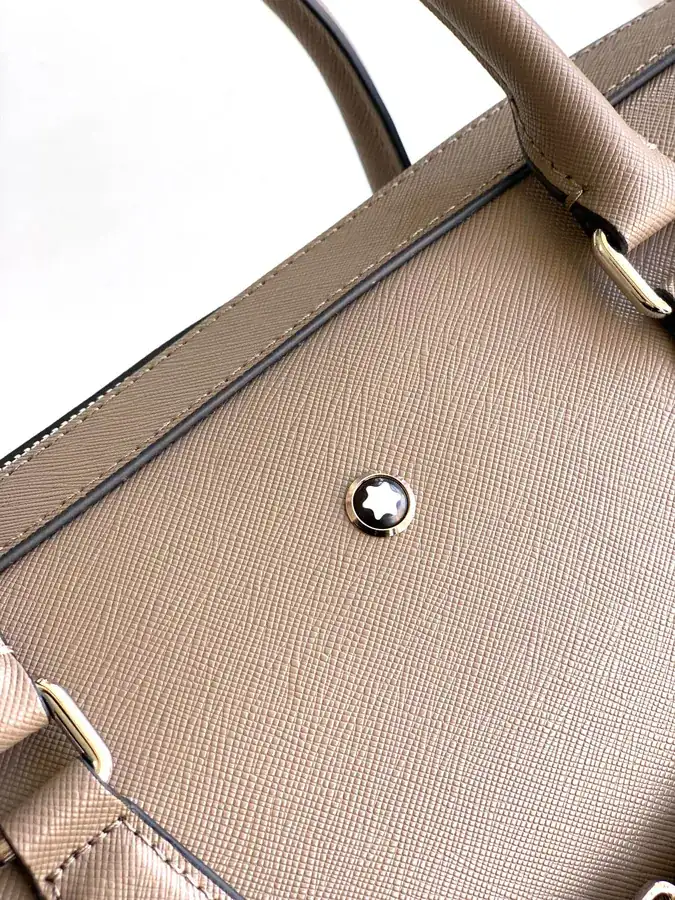 Montblanc Classic Craft Series Briefcase in Khaki