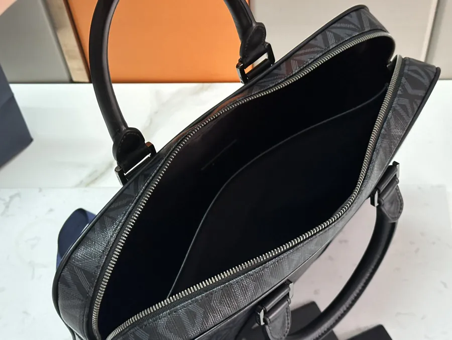 Dior 2024 Autumn Collection Bucket Bag Black Canvas