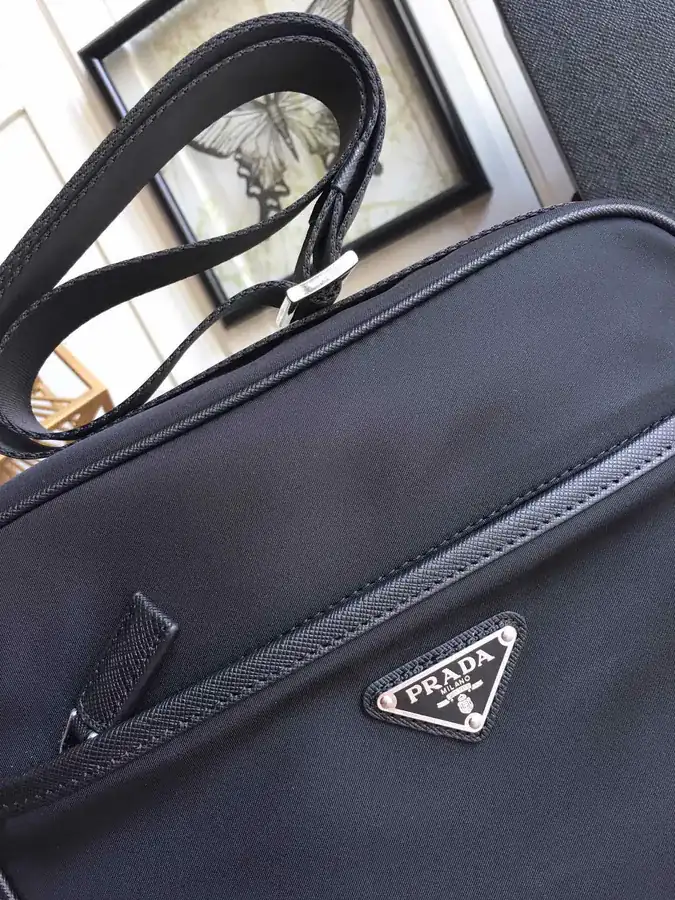 P Family New Men's Bag, 2VQ002 Black