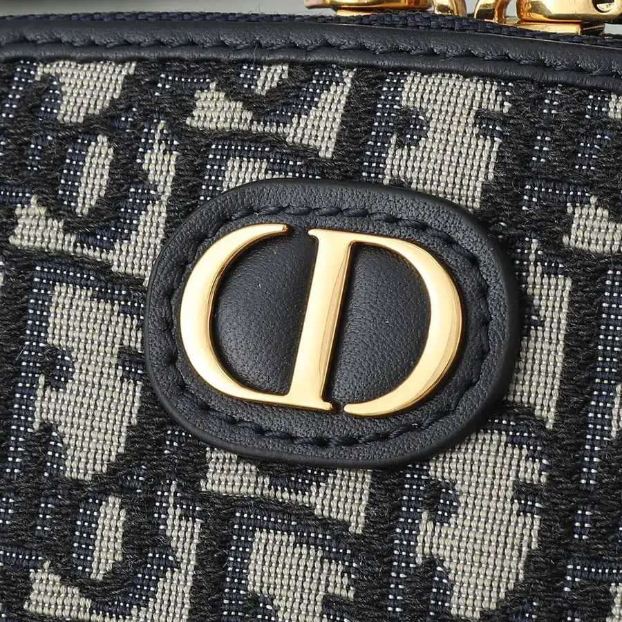 30 Montaigne Apodite Handbag with Blue Oblique Print