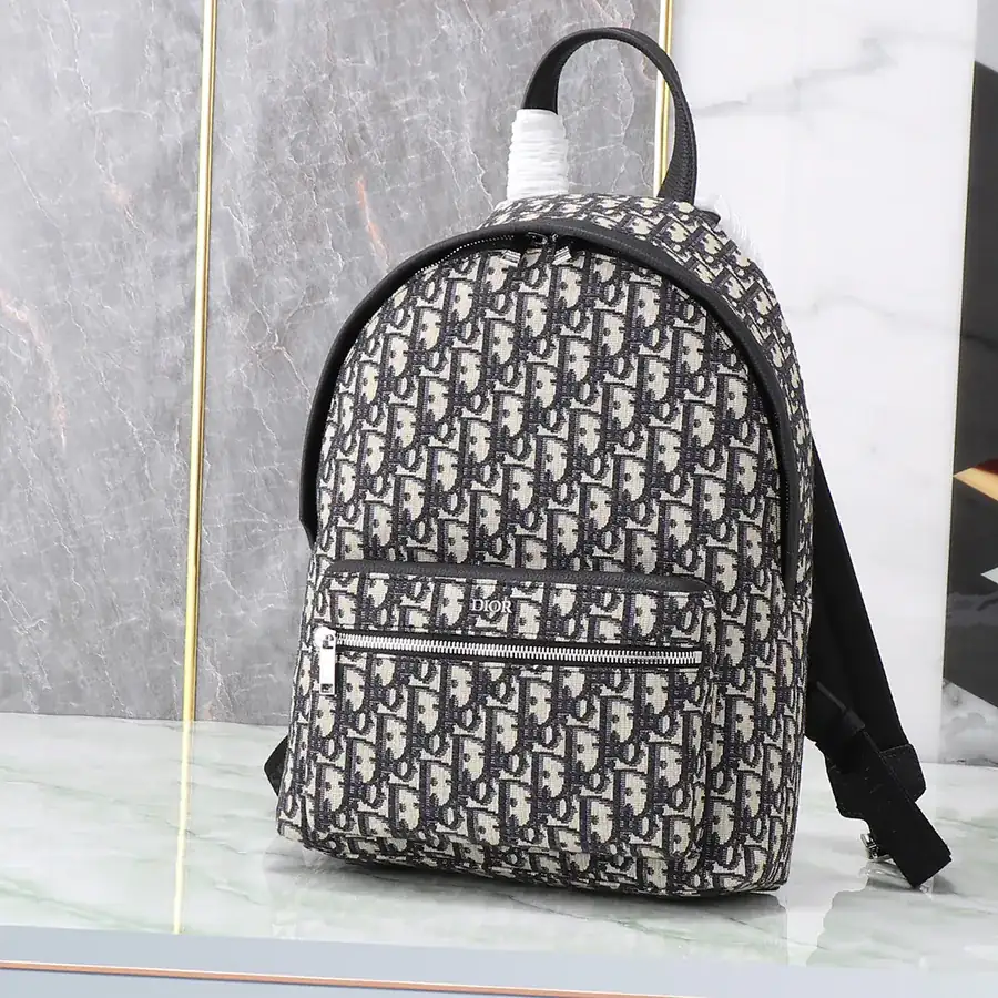 Dior Rider Backpack Small Size, Classic College Style