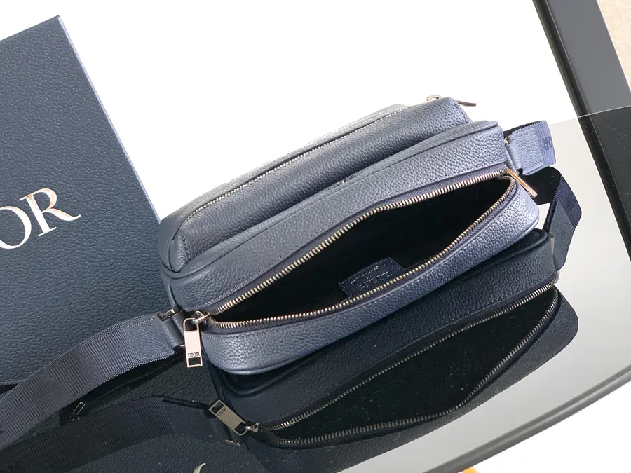 Rider 2.0 Zip Messenger Bag by AND HYLTON NEL