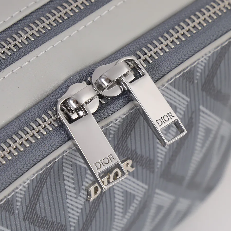 Di0R Oblique 2024 Double Zip Camera Bag